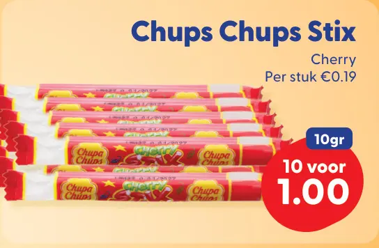 Aanbieding: Chups Chups Stix