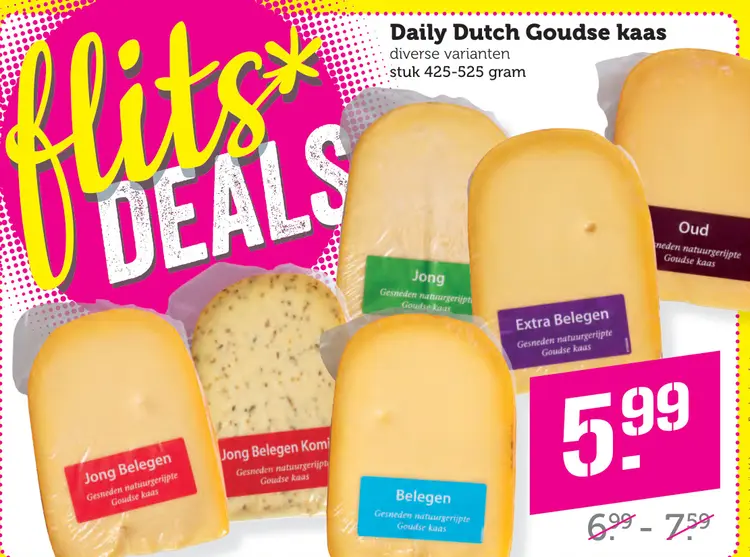 Aanbieding: Daily Dutch Goudse kaas