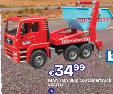 Aanbieding: MAN TGA Skip containertruck