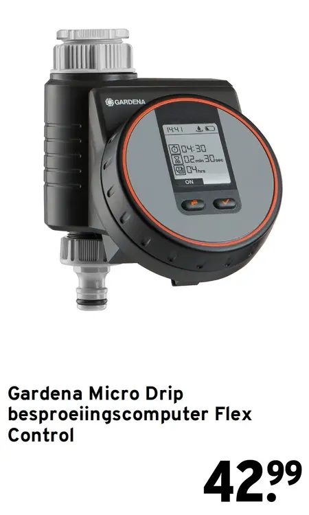 Aanbieding: Micro Drip besproeiingscomputer Flex Control