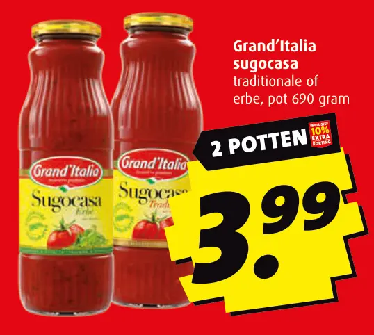 Aanbieding: Grand'Italia sugocasa
