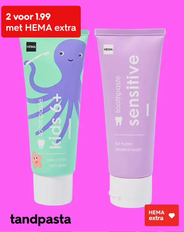 Aanbieding: toothpaste