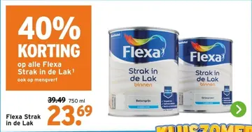 Aanbieding: Flexa Strak in de Lak