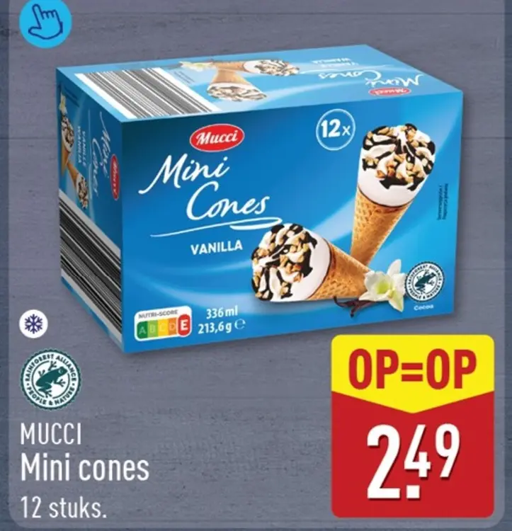 Aanbieding: Mini cones