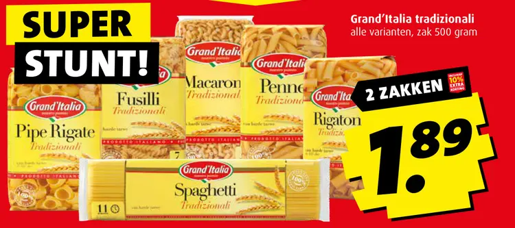 Aanbieding: Pasta
