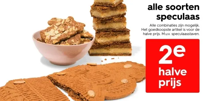 Aanbieding: alle soorten speculaas