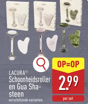 Promotie: Schoonheidsroller en Gua Sha-steen
