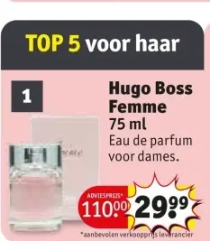 Aanbieding: Hugo Boss Femme