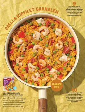 Aanbieding: Iglo roerbaksensatie paella kipfilet garnalen