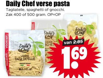 Aanbieding: verse pasta