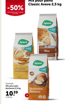 Offre: Mix pour pain bûcheron