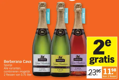 Promotie: Berberana Cava