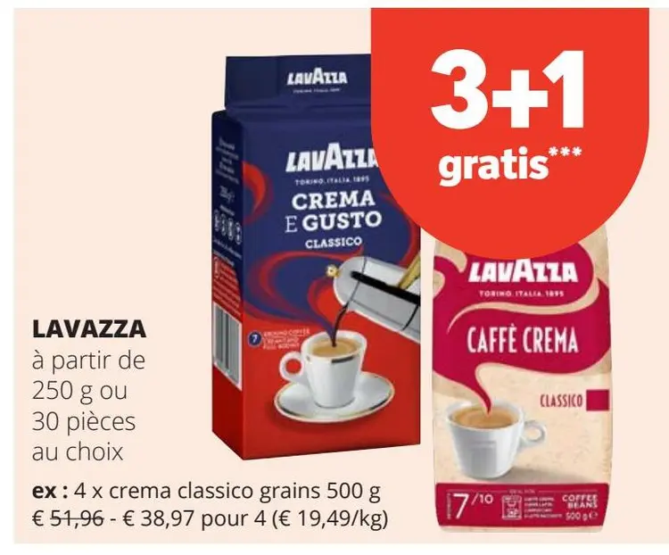 Offre: crema classico grains