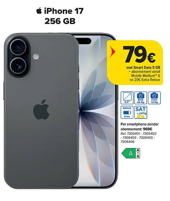 Aanbieding: iPhone 17