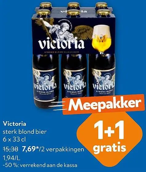Promotie: Sterk blond bier