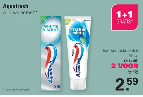 Aanbieding: Aquafresh