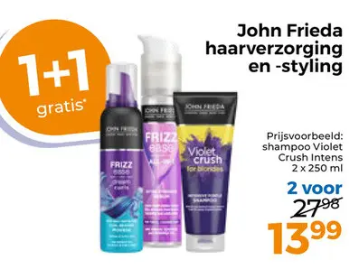 Aanbieding: haarverzorging en -styling
