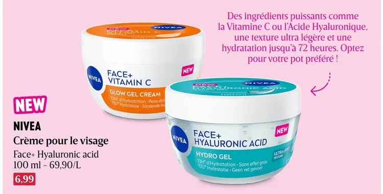 Offre: Crème pour le visage