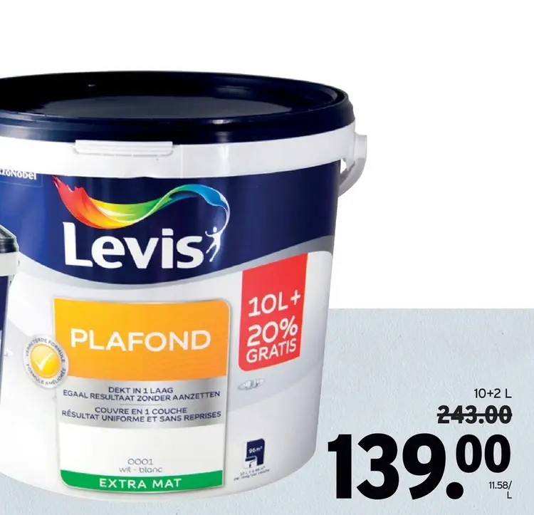 Offre: Levis PLAFOND Extra Mat