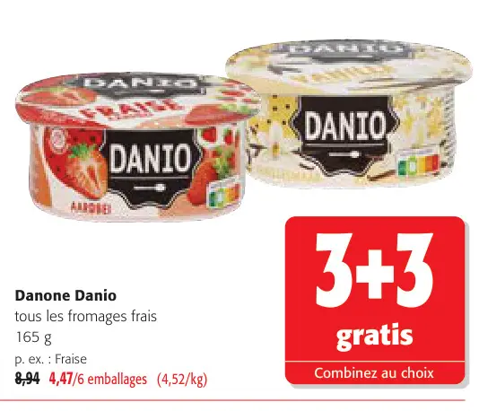 Offre: Danone Danio