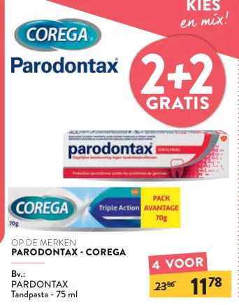 Promotie: Tandpasta