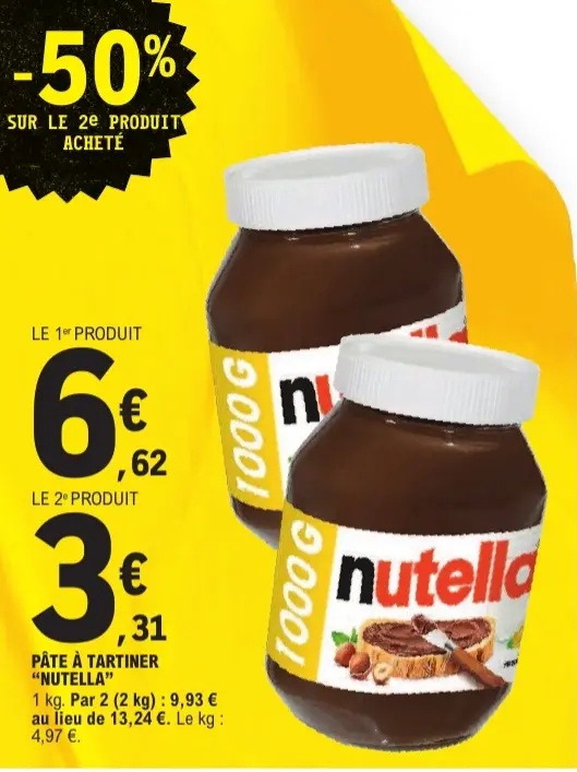 Aanbieding: Pâte à tartiner