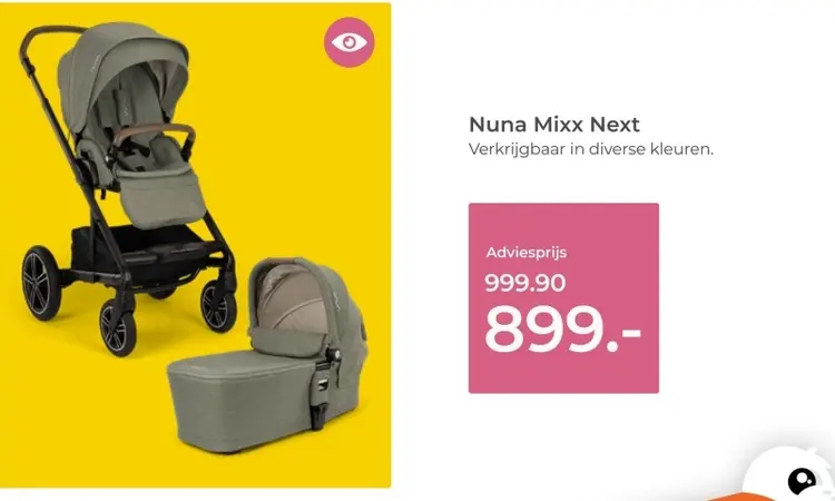 Aanbieding: Nuna Stroller and Bassinet