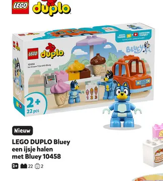 Aanbieding: LEGO DUPLO Bluey een ijsje halen met Bluey 10