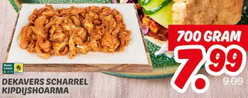 Aanbieding: Dekavers scharrel kipdijshoarma