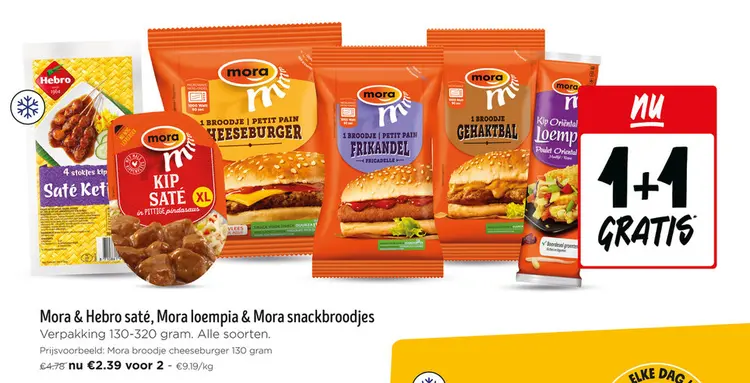 Promotie: Saté, Loempia & Snackbroodjes