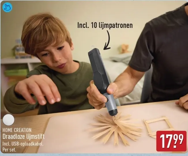 Aanbieding: Draadloze lijmstift