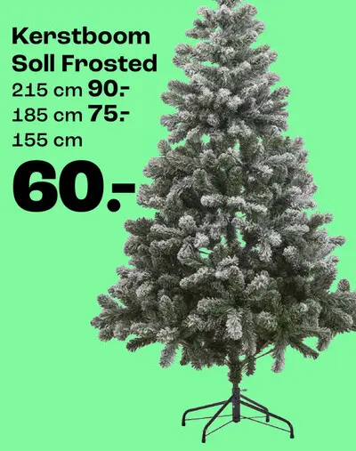 Aanbieding: Kerstboom Soll Frosted