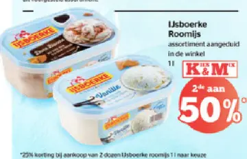 Aanbieding: IJsboerke Roomijs