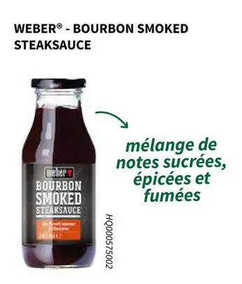 Offre: Bourbon smoked steaksauce
