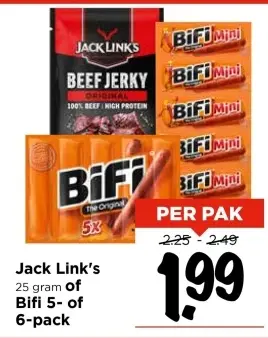 Aanbieding: Jack Link's Bifi