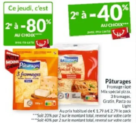 Offre: Fromage râpé