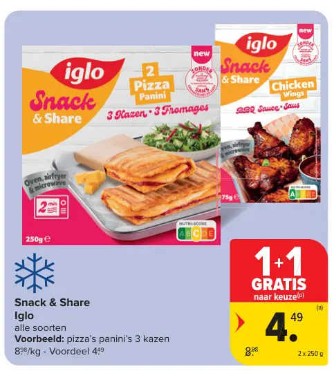 Promotie: Snack & Share