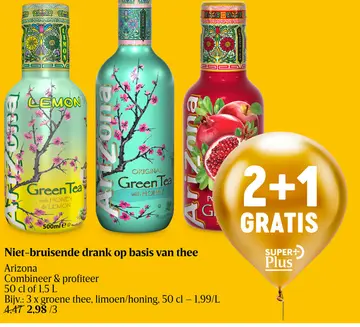 Aanbieding: Niet-bruisende drank op basis van thee