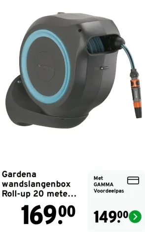 Aanbieding: wandslangenbox Roll-up