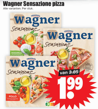 Aanbieding: Wagner Sensazione pizza