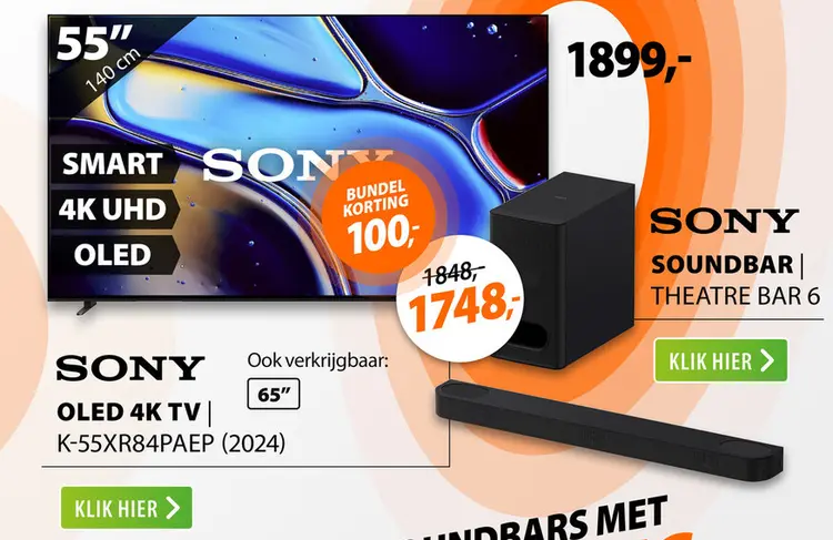 Aanbieding: Oled 4k tv