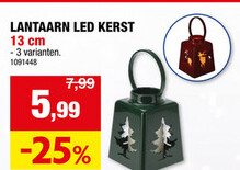 Aanbieding: LED lantaarn met kaars beschikbaar in 3 modellen