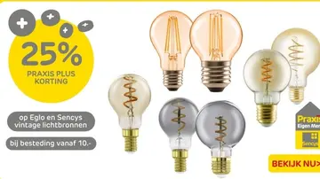 Aanbieding: vintage lichtbronnen