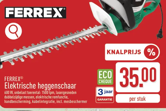 Promotie: Elektrische heggenschaar