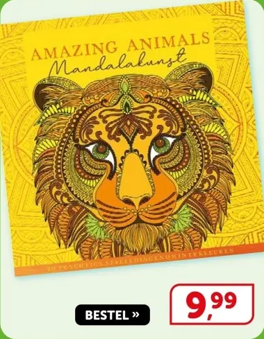 Aanbieding: Amazing Animals Mandalakunst