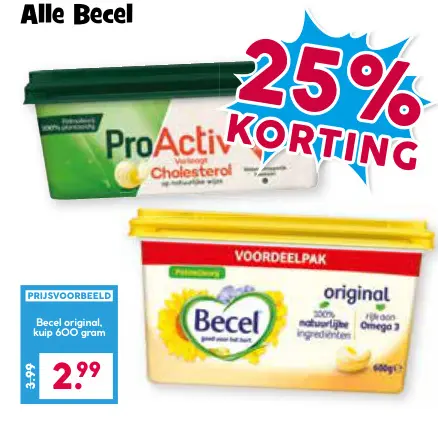 Aanbieding: Becel original