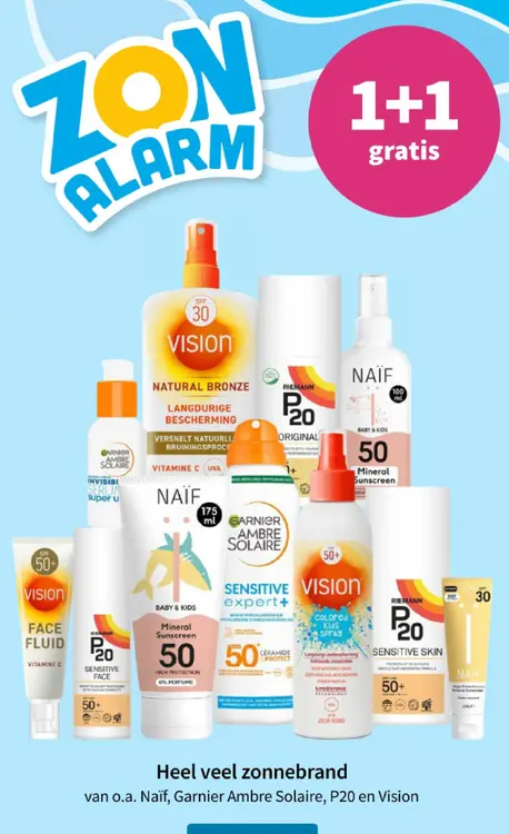 Aanbieding: Zonnebrand
