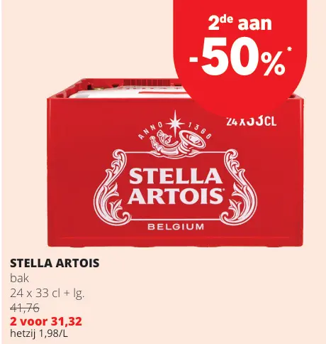 Promotie: Stella artois