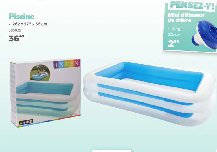Offre: Piscine