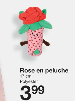 Offre: Rose en peluche